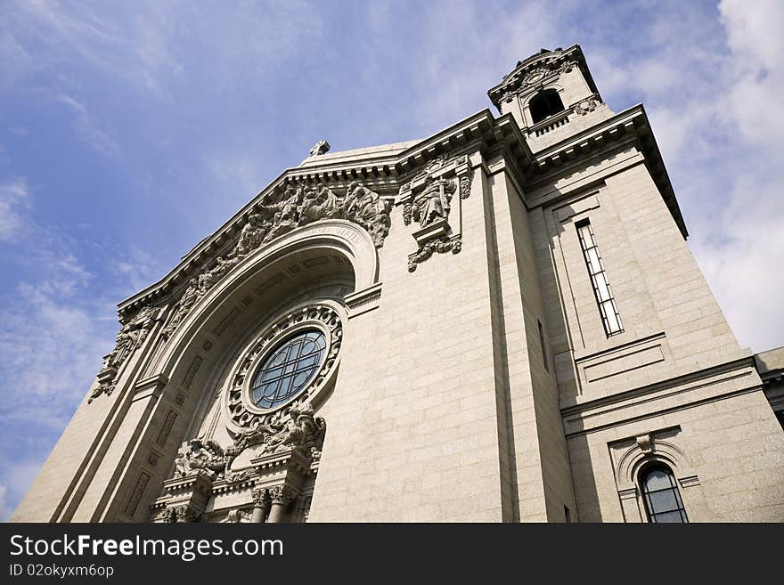 Cathedral in St. Paul Minnesota, USA.