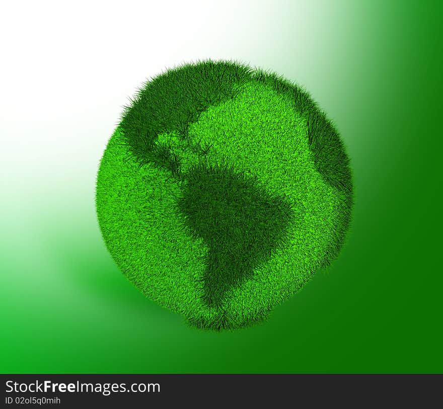 Conceptual image relating to environmental conservation. Conceptual image relating to environmental conservation