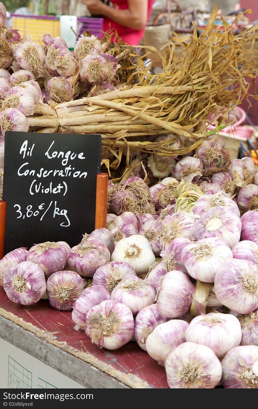 Bunches of Garlic