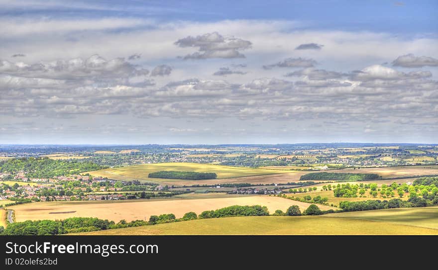 HDR of Dunstable Downs