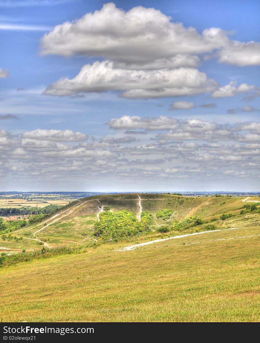 HDR of Dunstable Downs