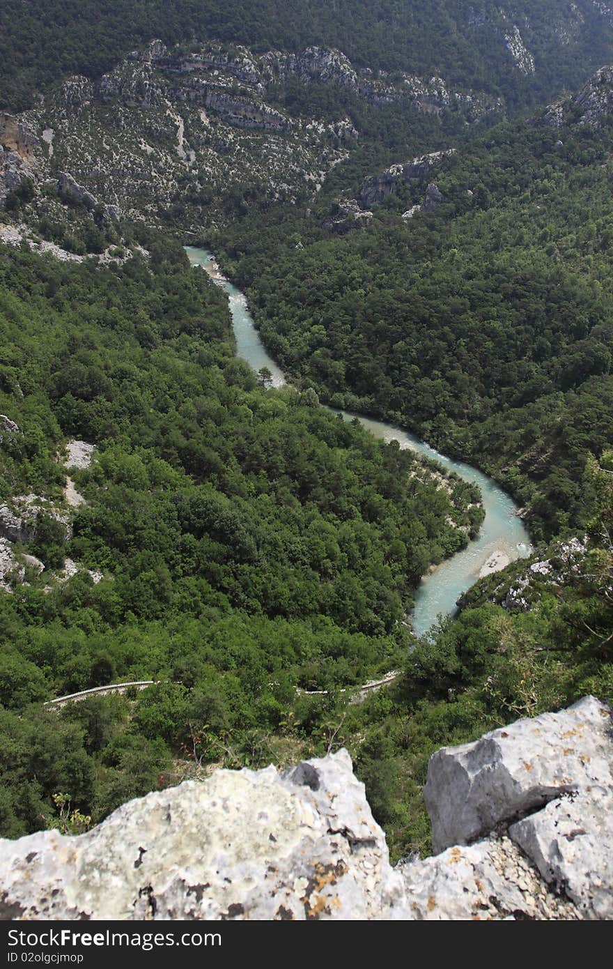 Grand Canyon Du Verdon In France