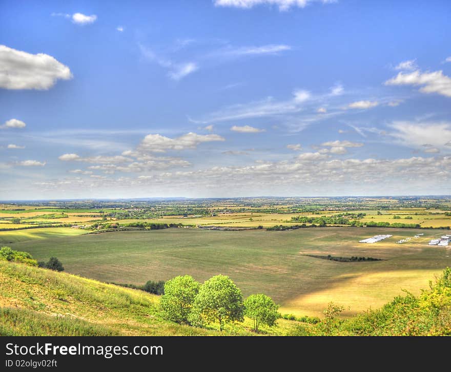 HDR of Dunstable Downs