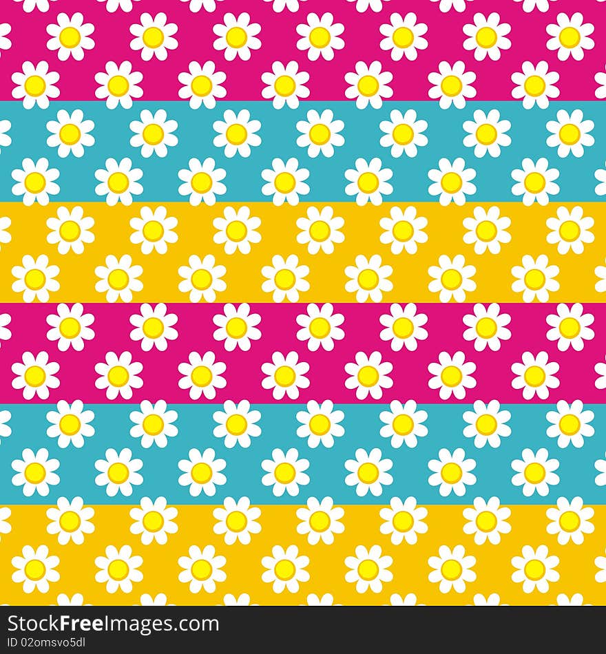 Color background with floral and abstract patterns. Color background with floral and abstract patterns.