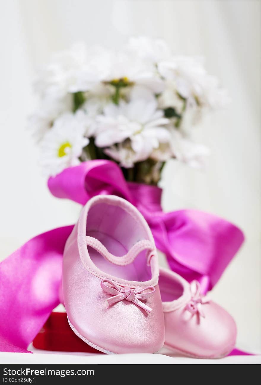 Pink Baby Shoes