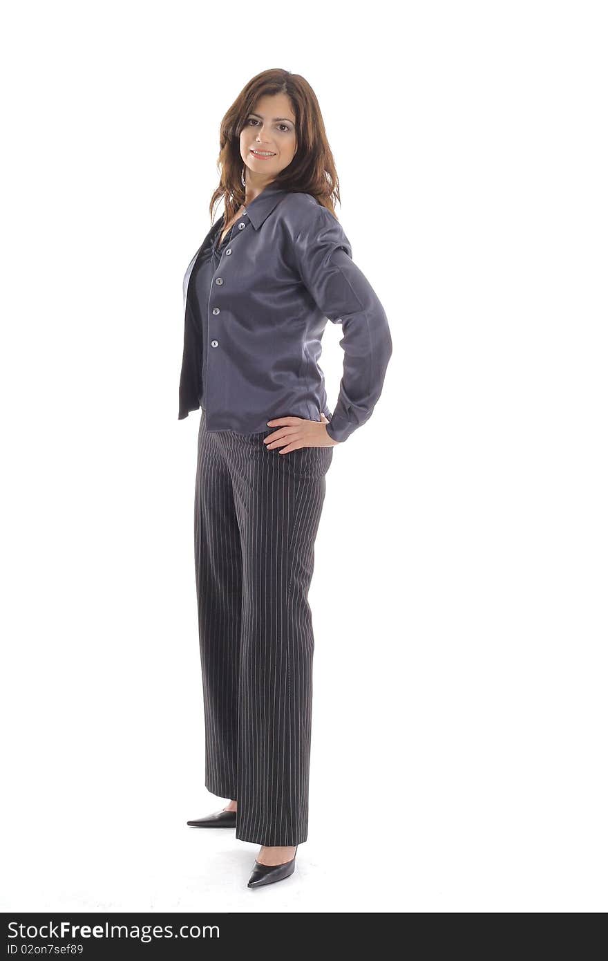 Shot of a business woman pose