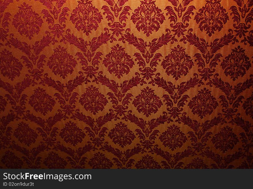 Ancient fabric with patterns suitable for a background. Ancient fabric with patterns suitable for a background