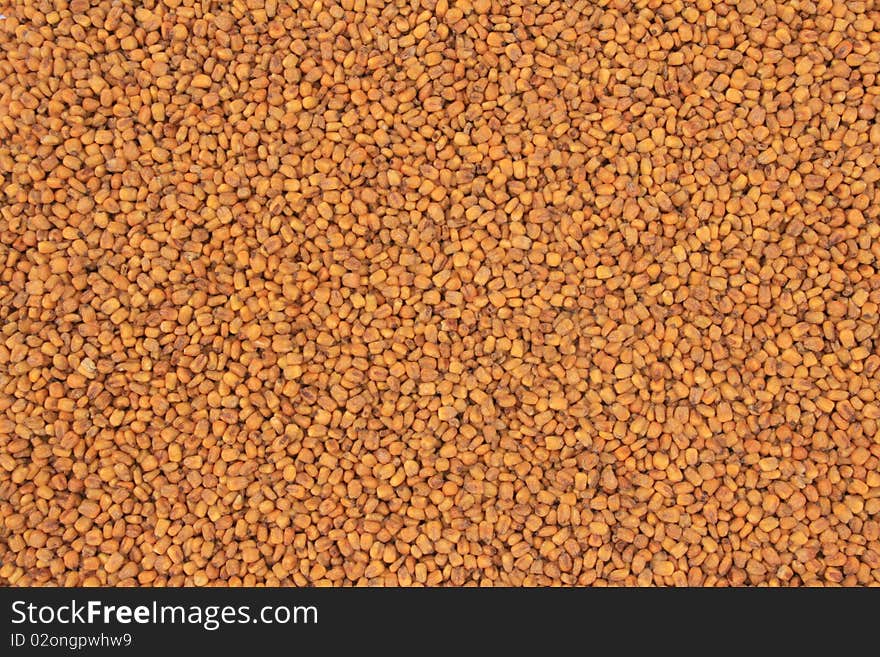 Background of red corn nuts