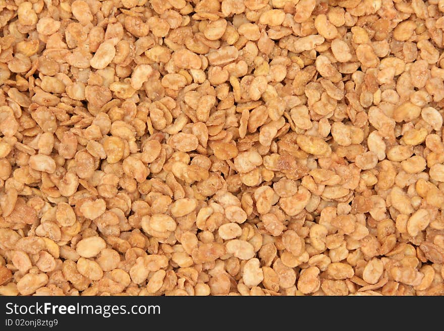 Background of salted and roasted almonds. Background of salted and roasted almonds