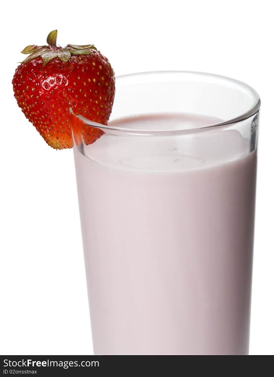 Fresh Strawberry Milkshake