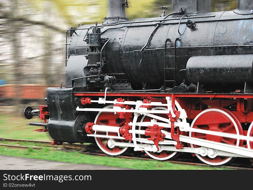 Old Steam Locomotive