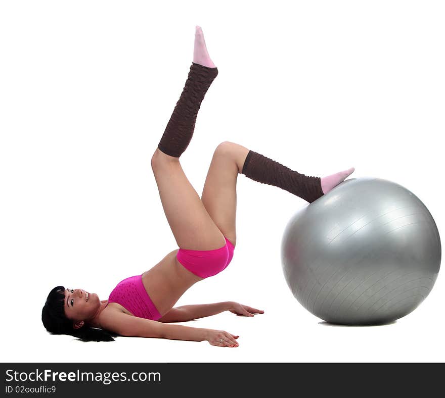 Gymnastic with a ball