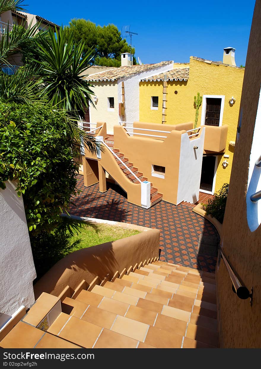 Colorful Apartments in Majorca