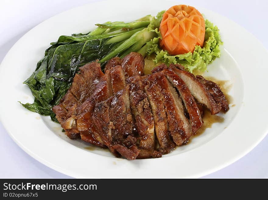 Chinese Baked Sliced Pork