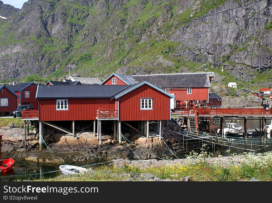 Fisherman s houses on Lofoten