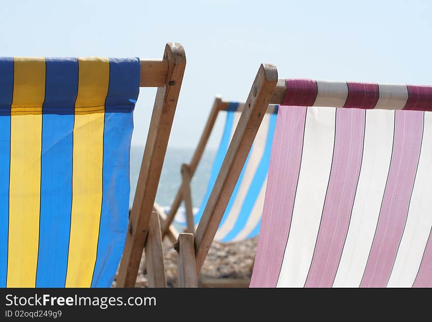 Abstract Deckchairs