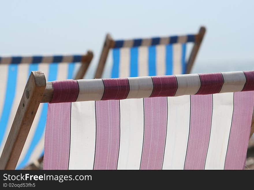 Abstract Deckchairs