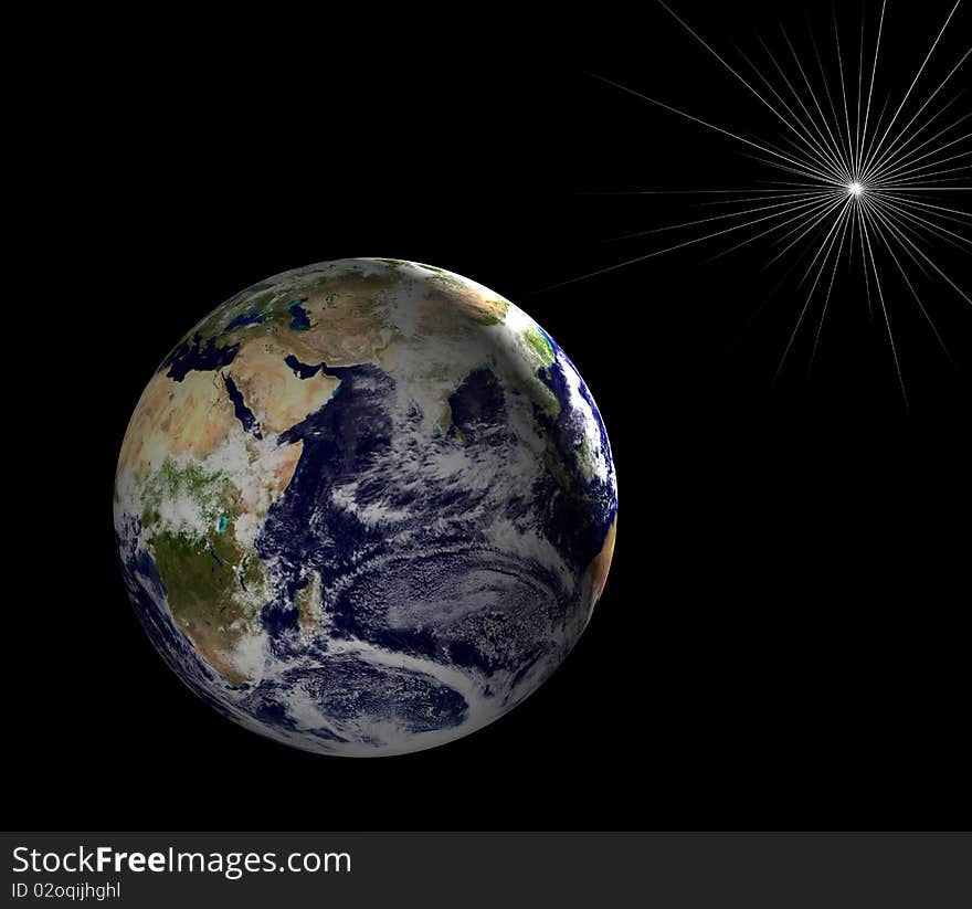 Model of Earth and star