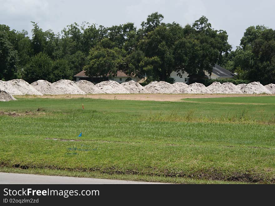 Ballfield under destruction 2