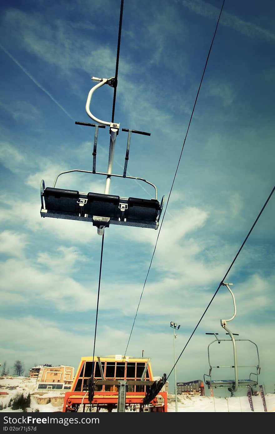 Cableway Ski Transport