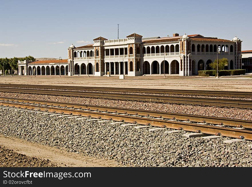 Barstow train tracks