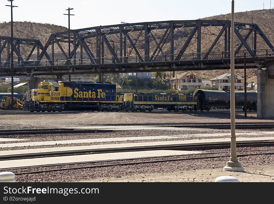 Barstow train tracks