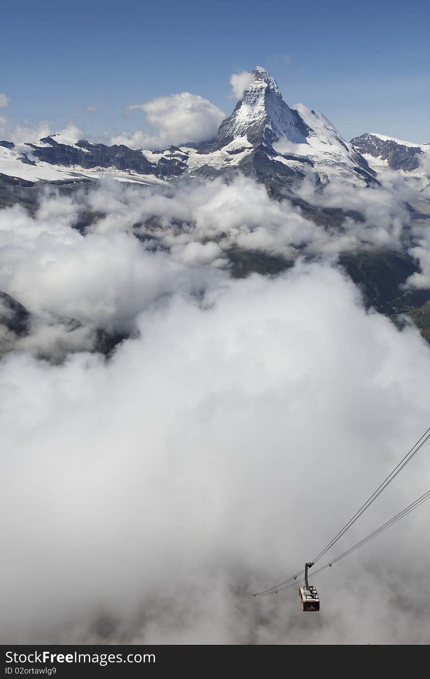 The symbol of the Alps - the Matterhorn