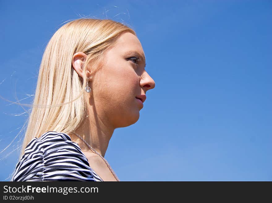 Blond girl