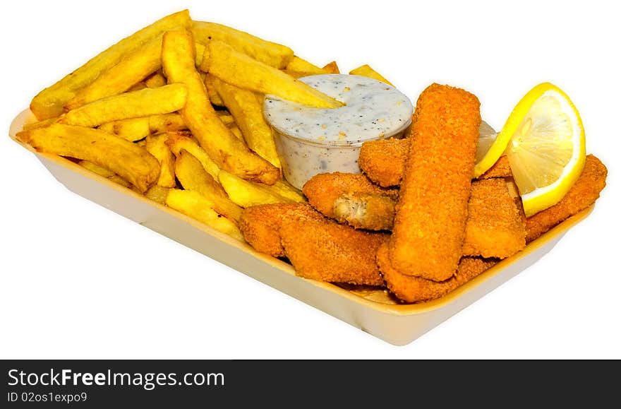 Fish Fingers Menu