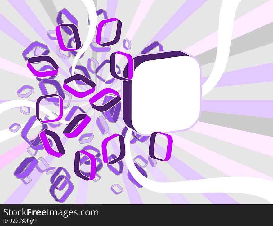 Abstract 3d background eps8 for your advert message. Abstract 3d background eps8 for your advert message