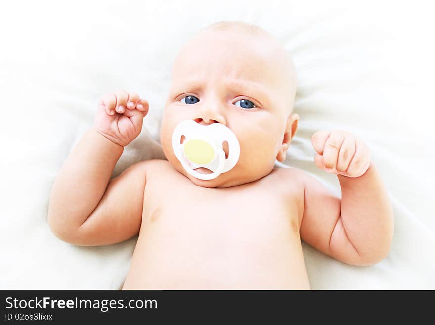 The Baby Sucks Pacifier