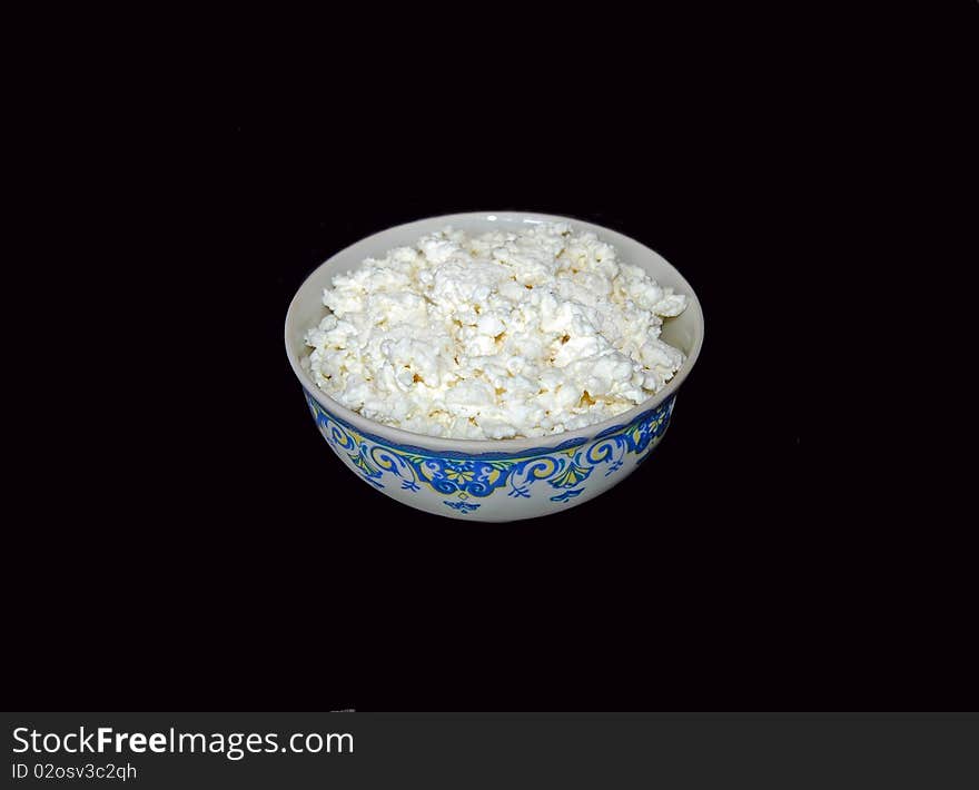 Curd in a bowl