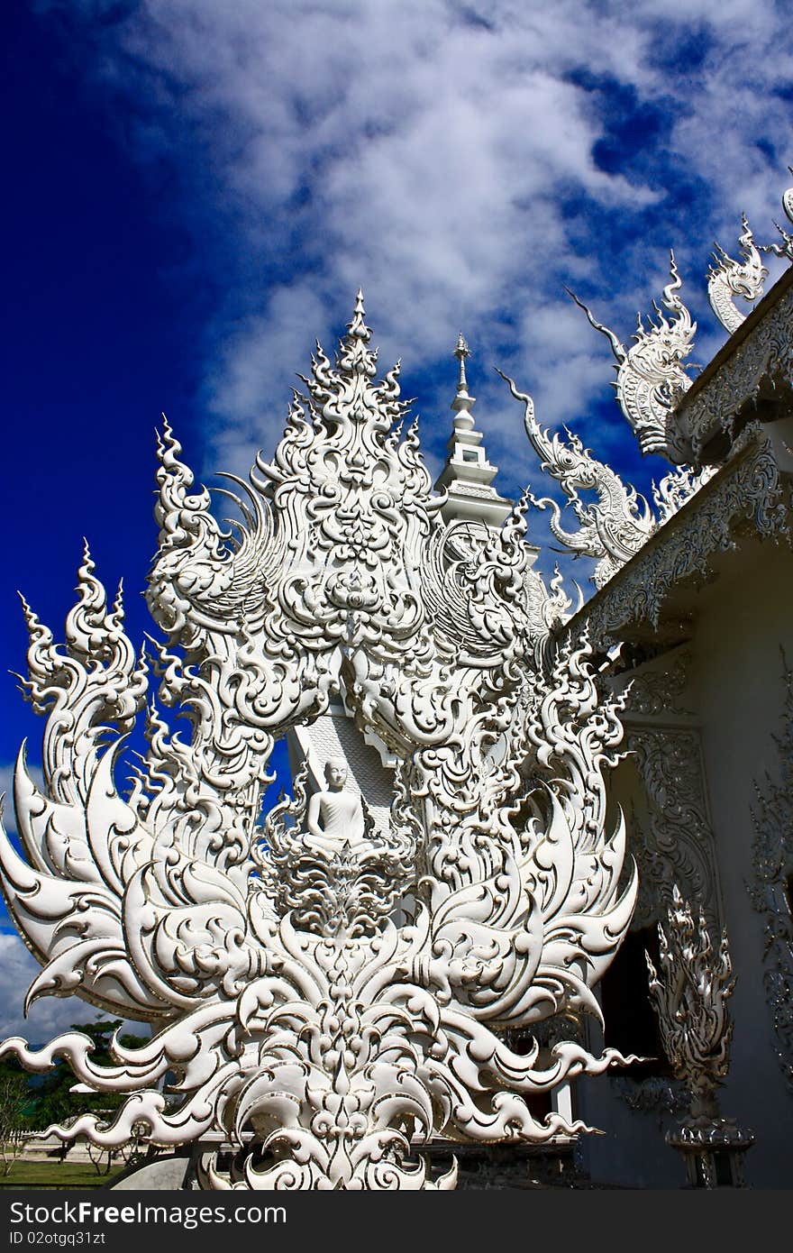 Buddha temple art in Thailand. Buddha temple art in Thailand