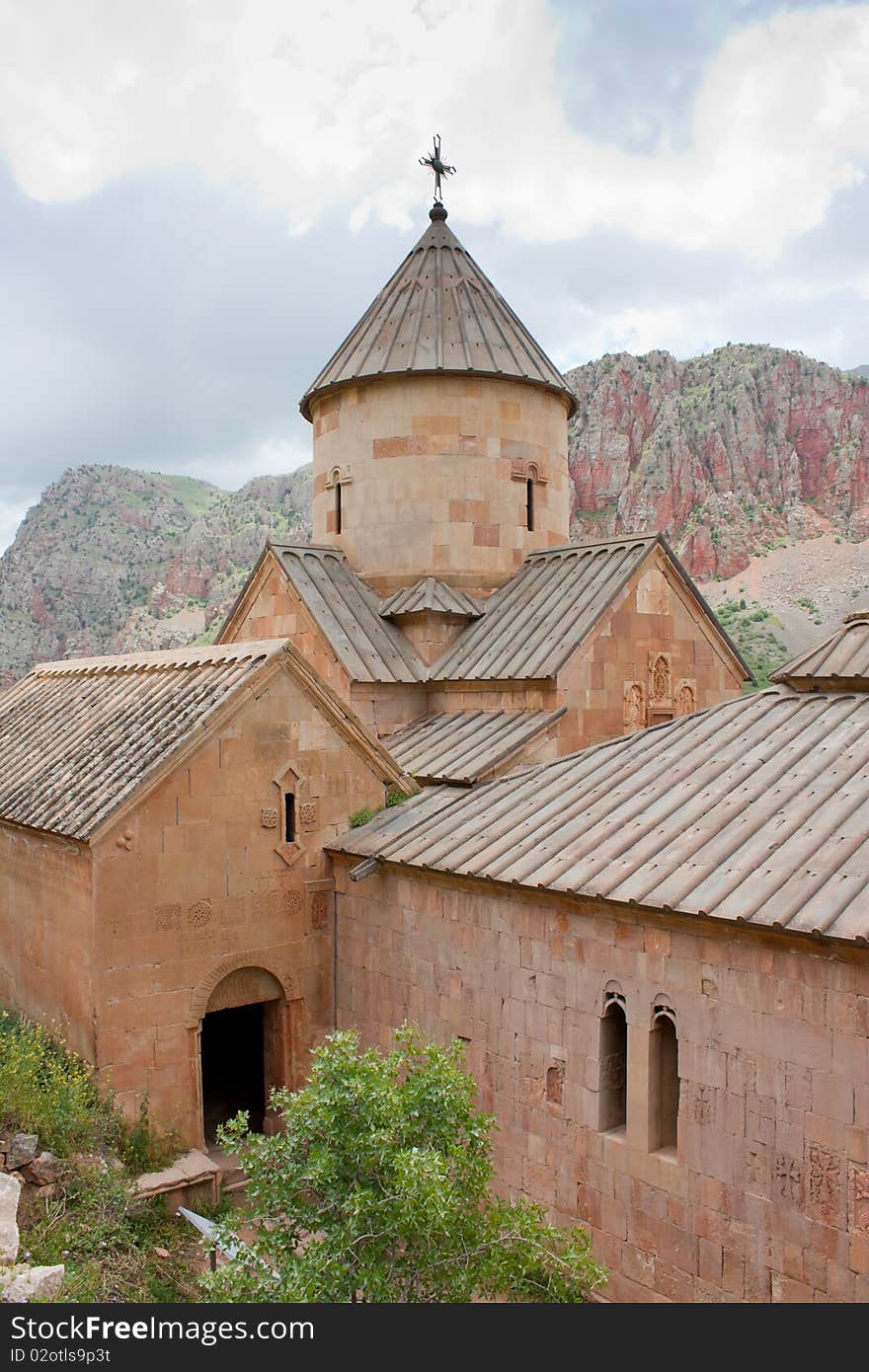 Photo of Noravank Monastery in Armenia.