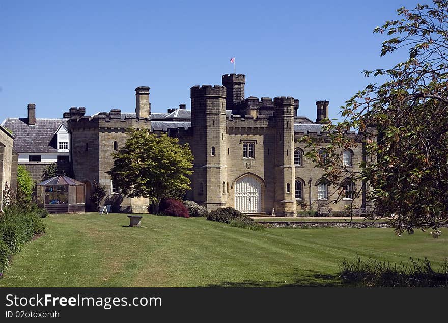 Chiddingstone Castle in the English county of Kent.