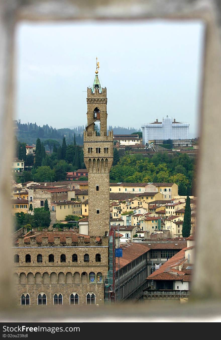 Duomo tower in Italy