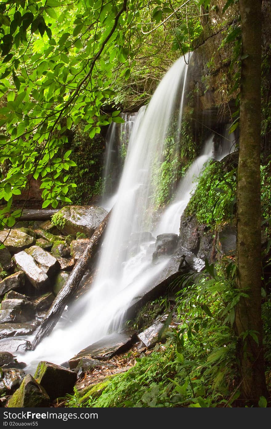 Rom Kao Waterfall in Thailand