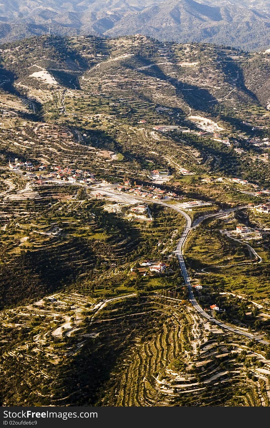 Villas on the hills