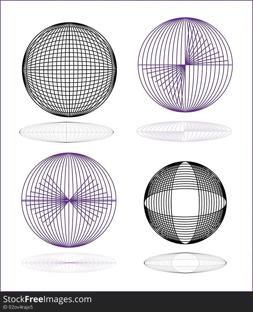 Globe Elements-spheres