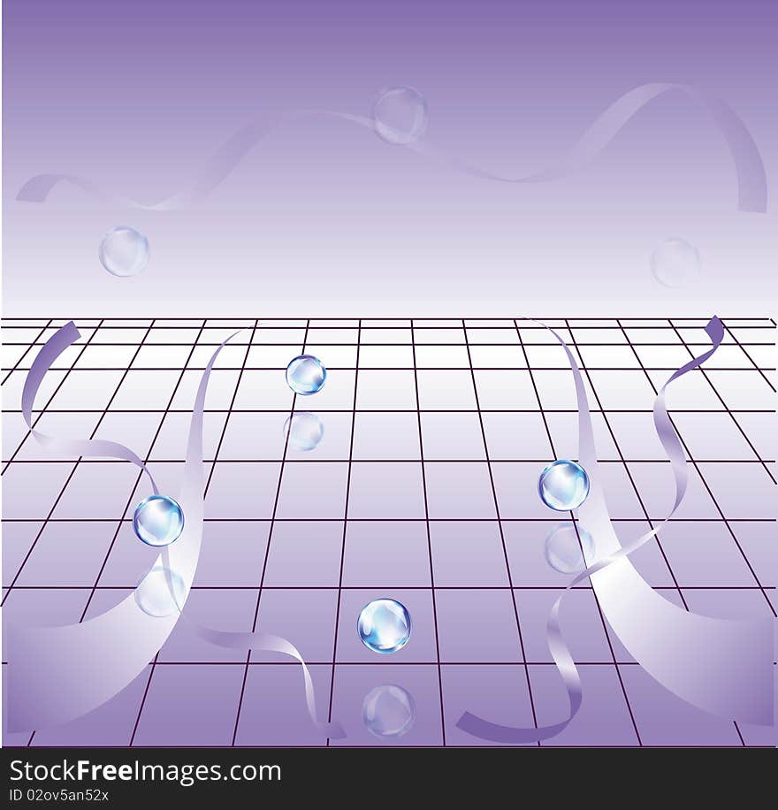 The vector illustration contains the abstract background