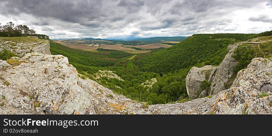 Canyon in Crimea