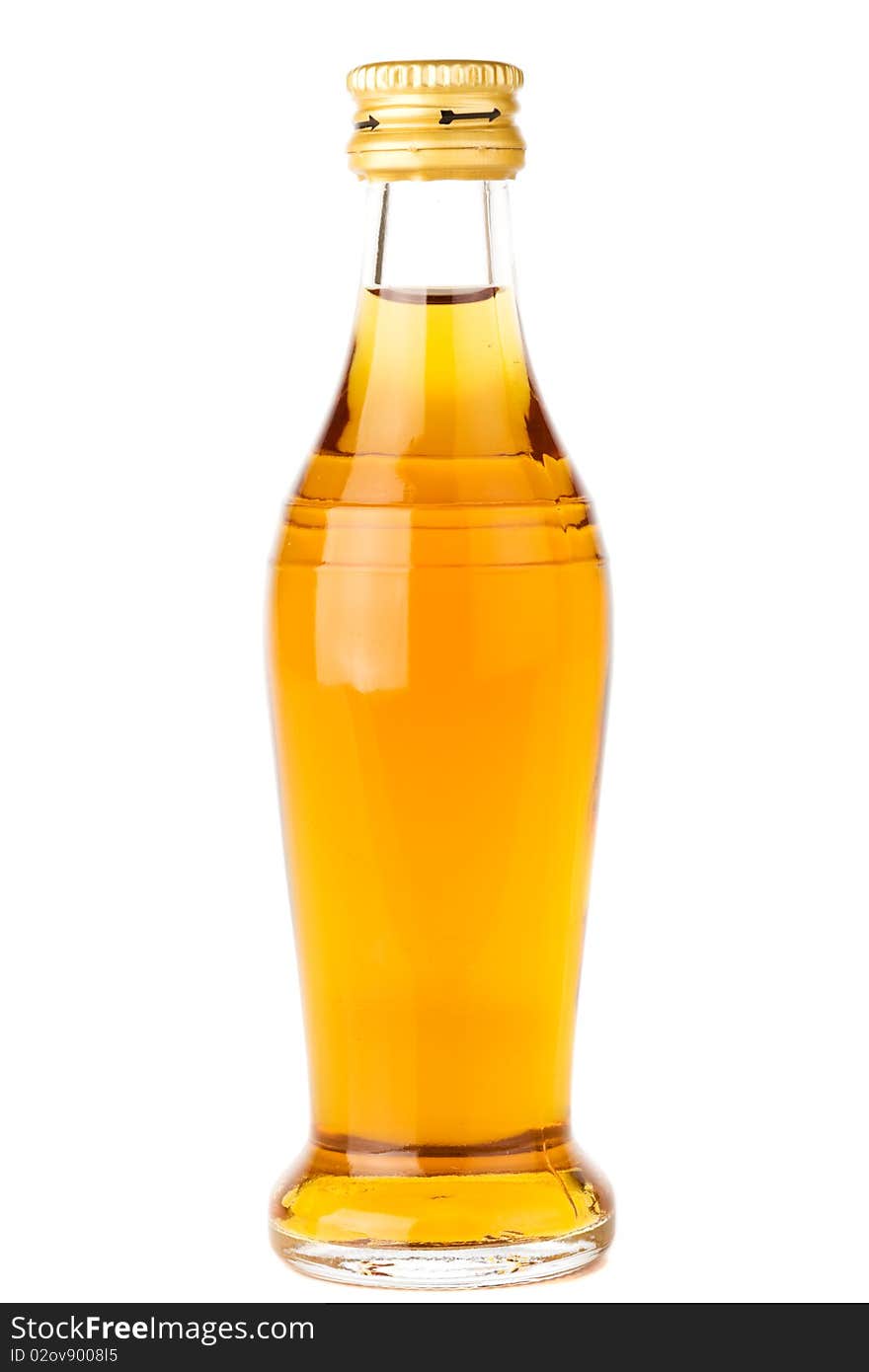 Bottle With Strong Drinks