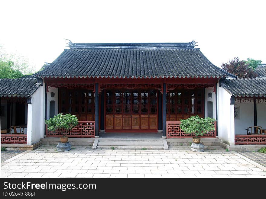 Classical Chinese Garden  in Suzhou Gardens china