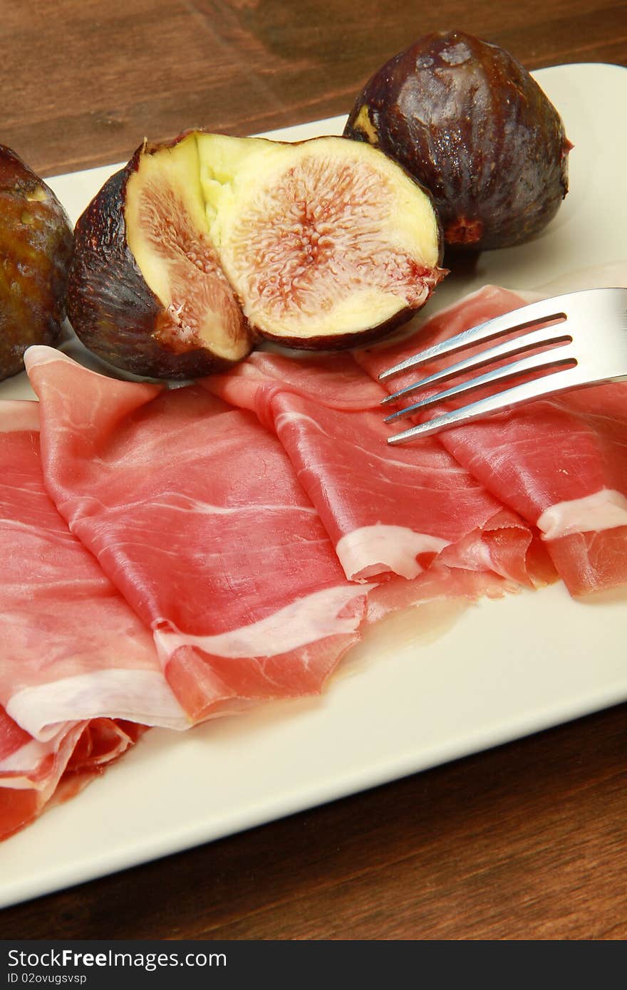 Fresh Fig With Ham