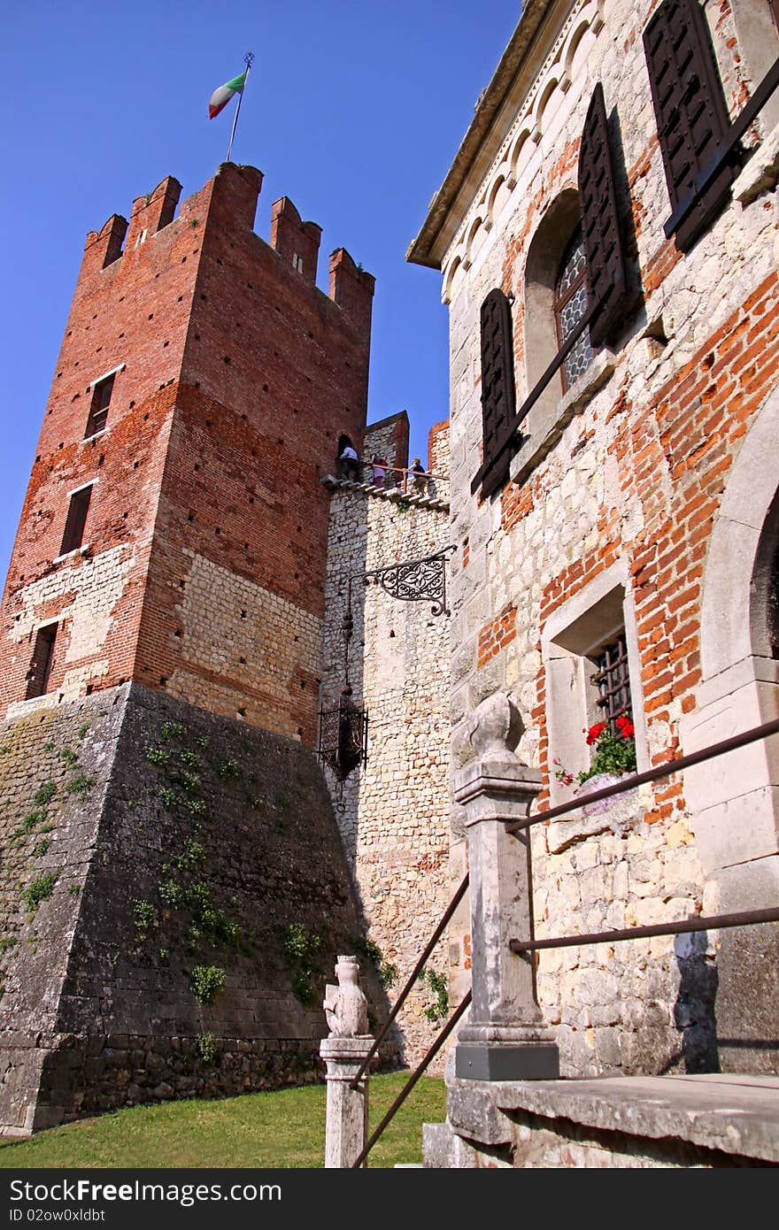 Castle inner keep