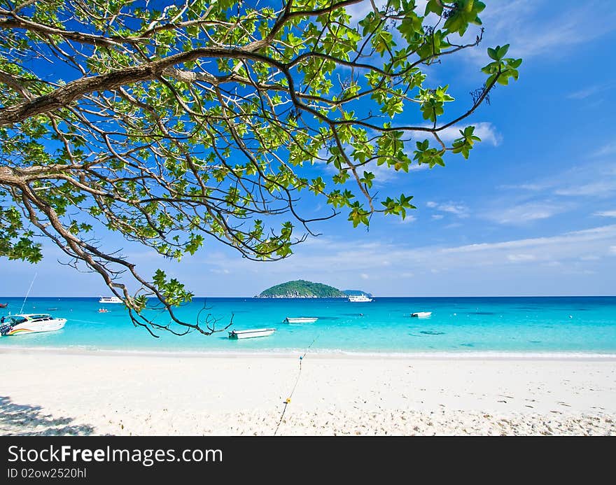 Similan National Park, paradise island located south of Thailand