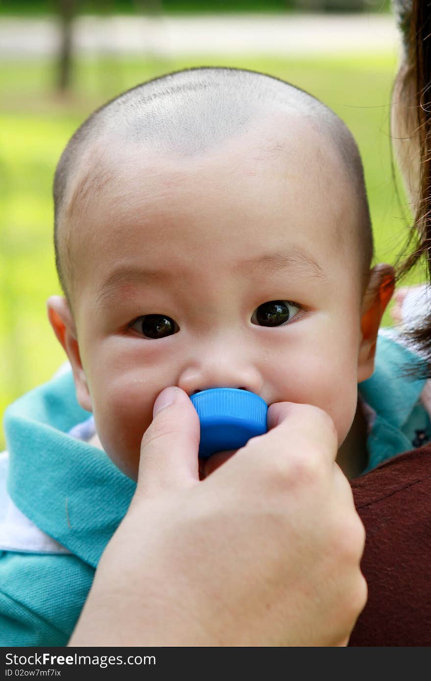 Close up of cute baby boy. Close up of cute baby boy