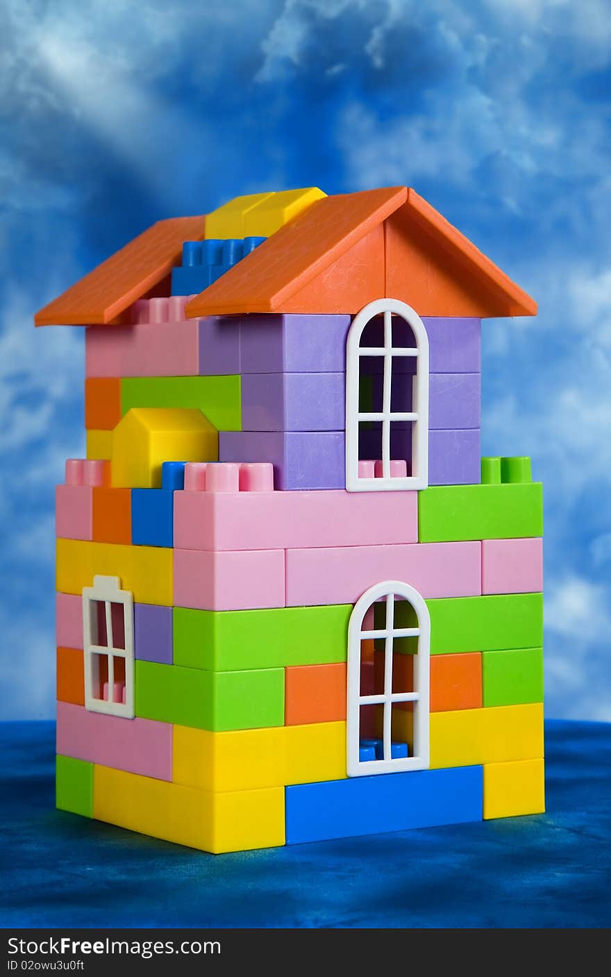 Toy house model