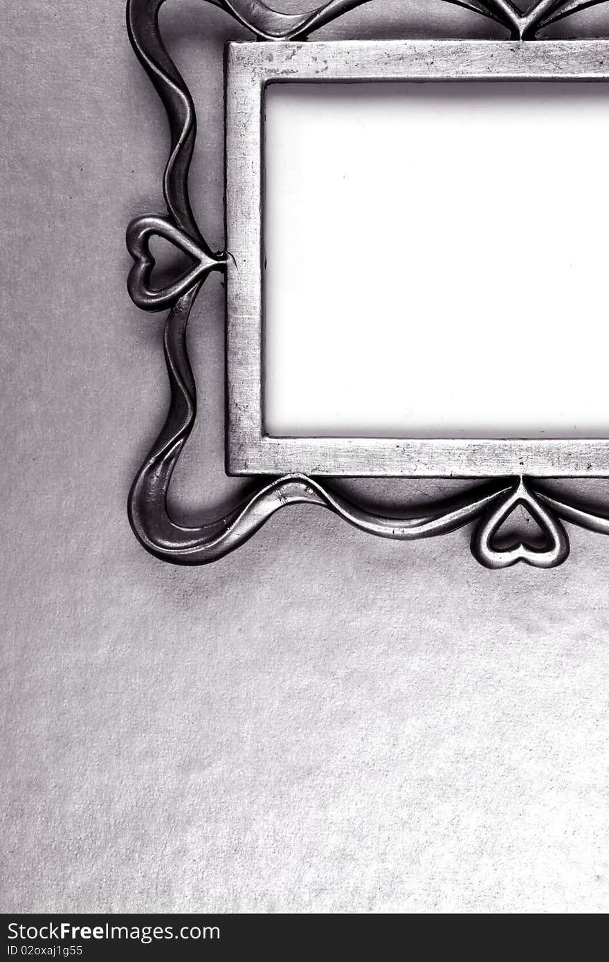 Old fashion photo frame for background