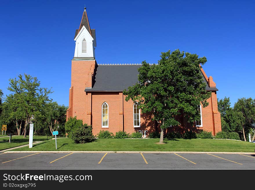 The white chapel,Utah